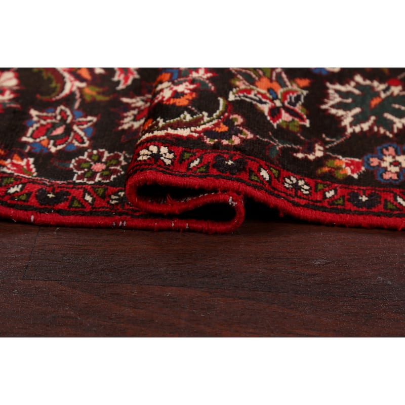 Floral Traditional Bakhtiari Persian Area Rug Hand-knotted Wool Carpet - 6'10" x 9'7"