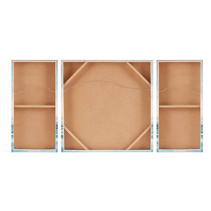 Gracie Mills Louise Tranquil Sorbet Sky Gel Coat Canvas