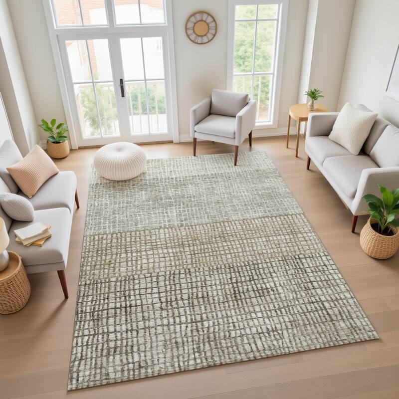 Premium Washable Super Soft Modern Ombre Mayfield Rug