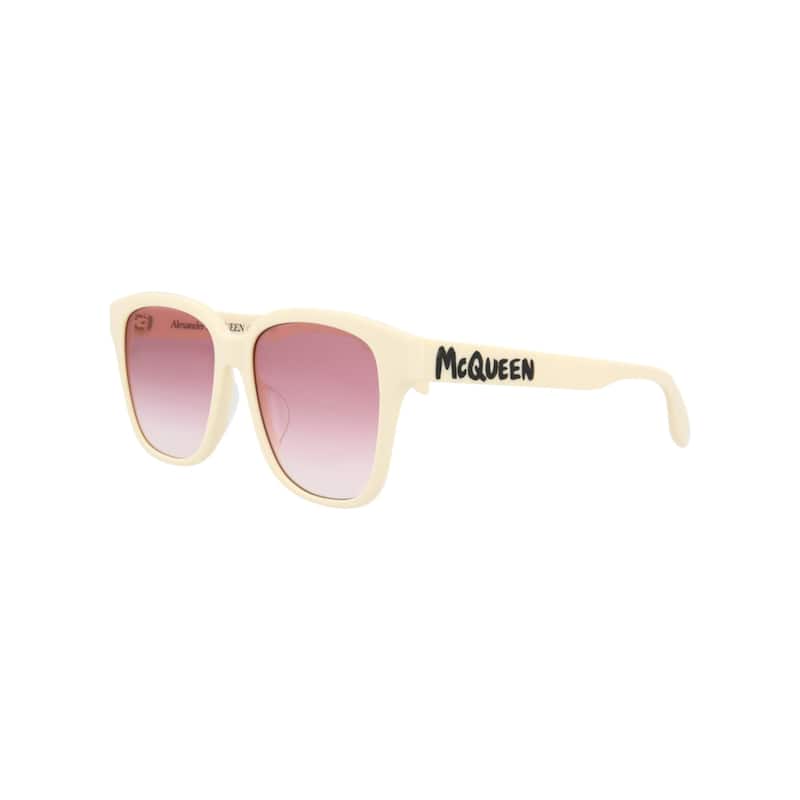 Alexander McQueen Square-Frame Acetate Sunglasses - NS