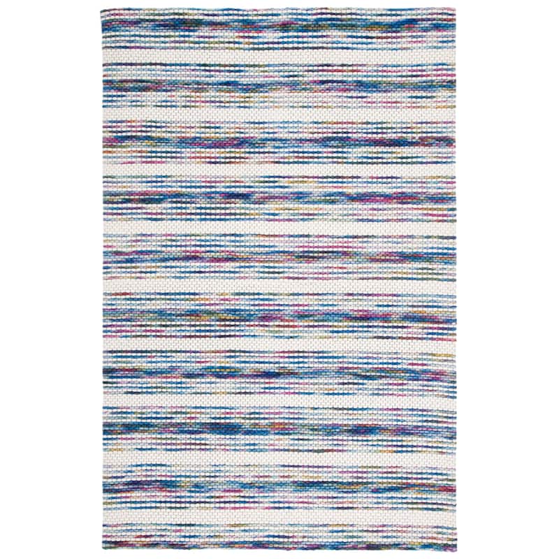 SAFAVIEH, Handmade Marbella Grit Wool Rug