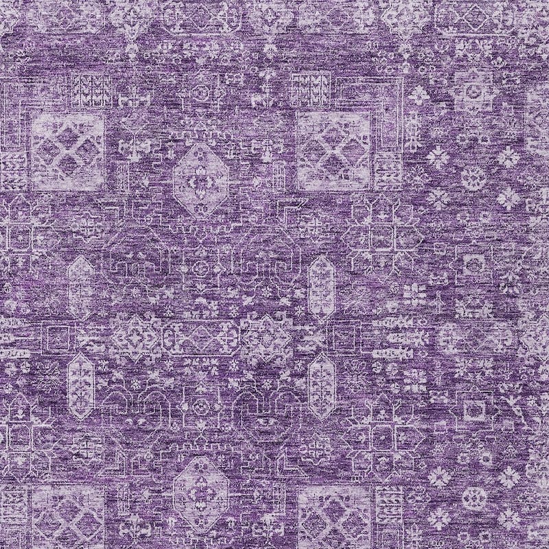 HomeRoots Oriental Transitional Rectangle Outdoor Rug