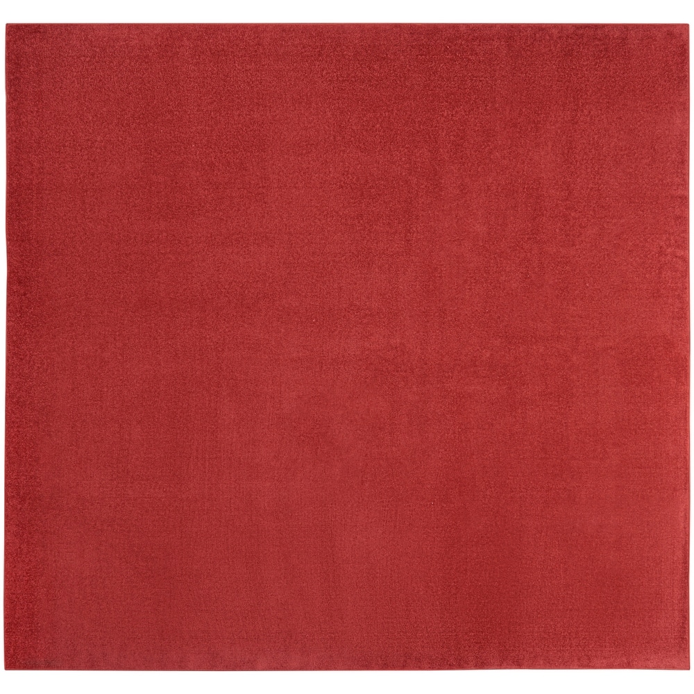 Nourison Modern Solid Indoor/Outdoor Area Rug