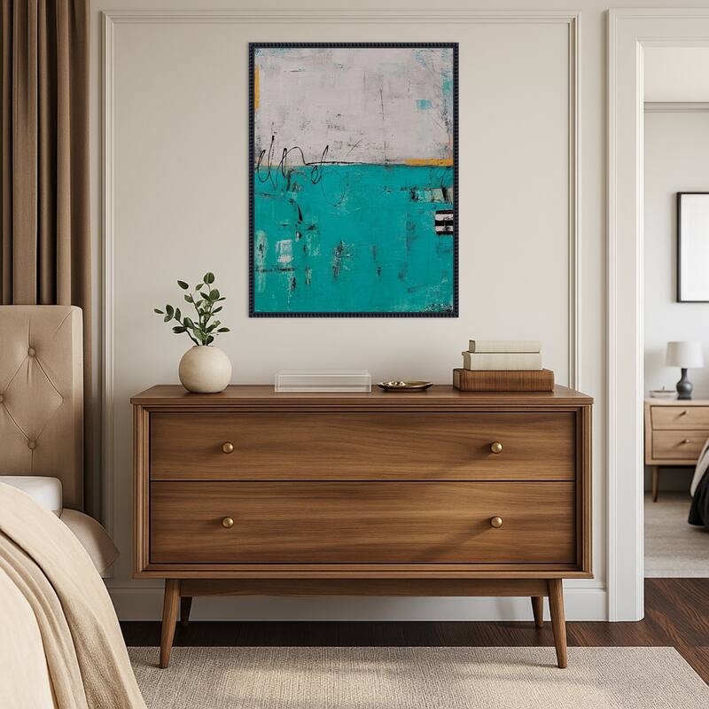 Urban Harmony by Erin Ashley Framed Canvas Wall Art Print