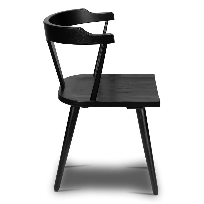 Poly and Bark Enzo Solid Oak Wood Dining Chair