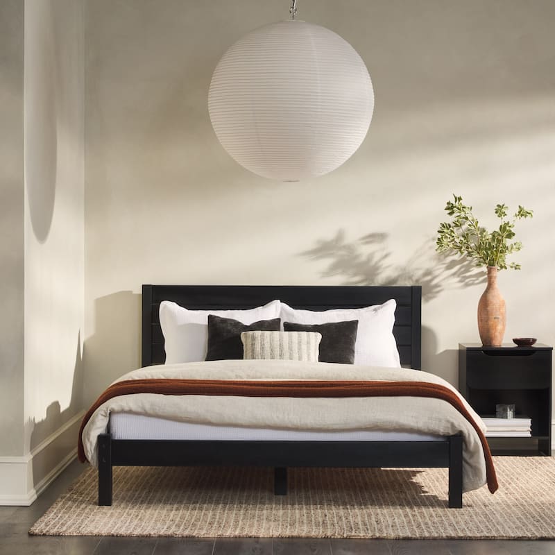 Middlebrook Designs Minimalist Queen Bedframe - Black