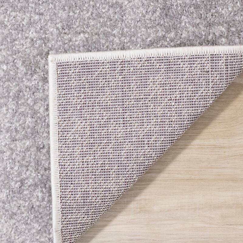 Flynn Collection - Grey Soft Blended Rectangles Rug