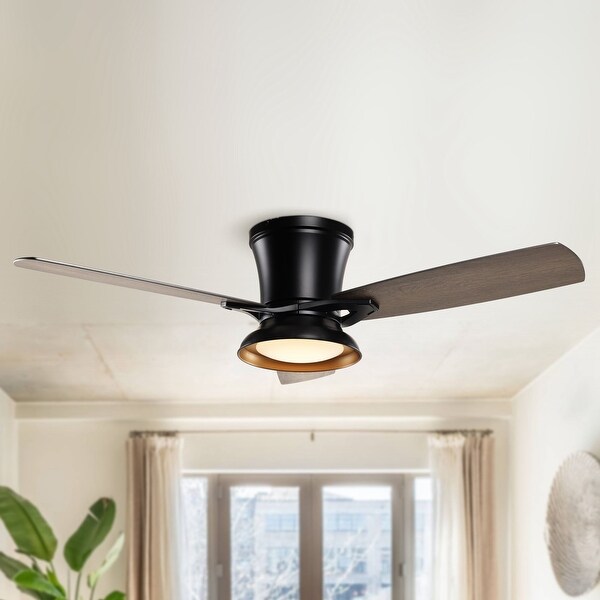 Low Profile Dimmable LED Ceiling Fan 