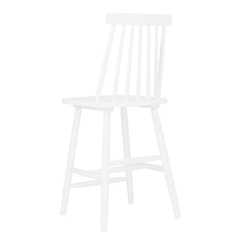 SAFAVIEH Zillah 24-inch Spindle Farmhouse Counter Stool (Set of 2) - 17.7" x 20.5" x 39.1" - 18"W x 21"D x 39"H