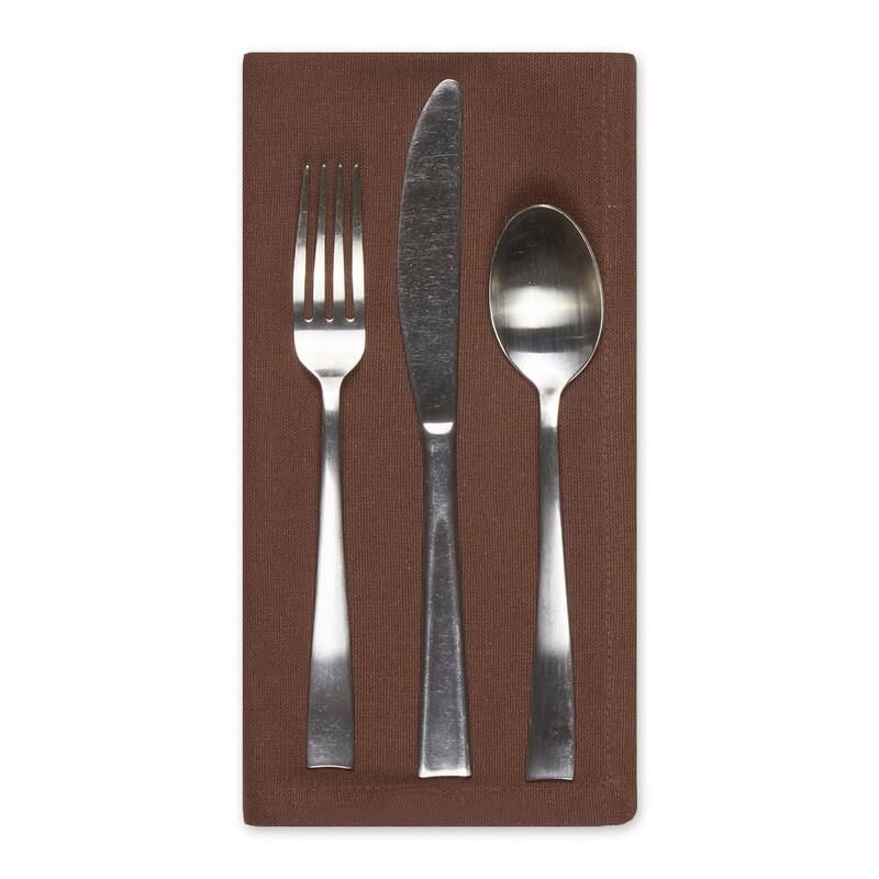 DII Solid Cotton Napkin Set/6