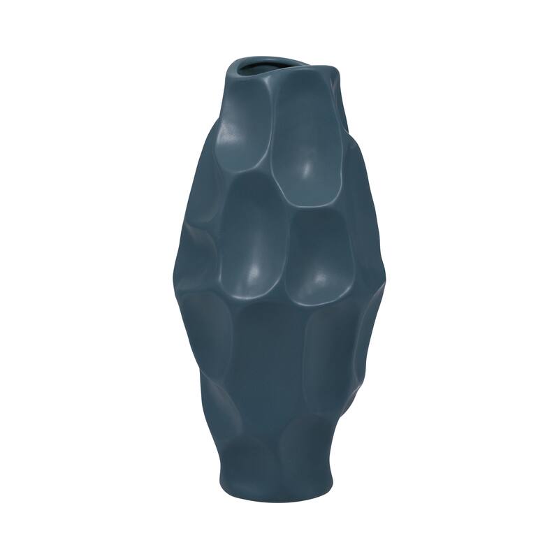 Ceramic Modern Arleta Decorative Vase - Teal