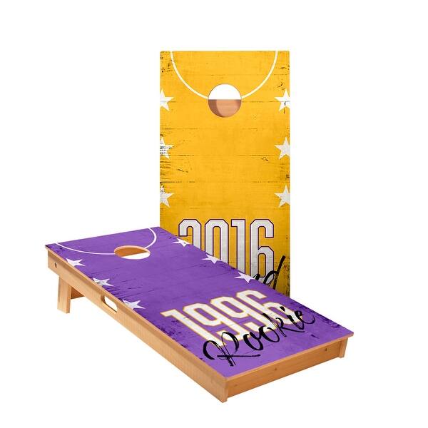 slide 2 of 3, Rookie And Legend Cornhole Boards NO Bags - Add Board Lights