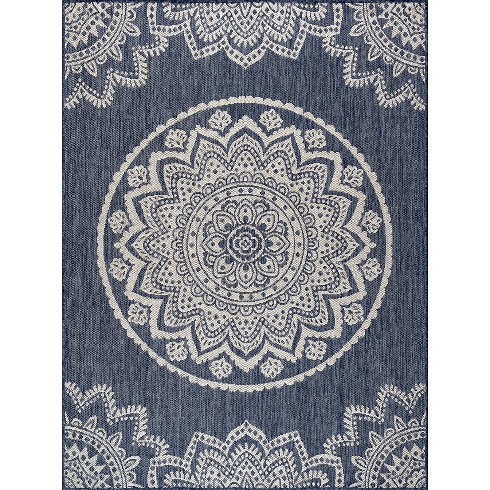 Beverly Rug Waikiki Insignia Modern Indoor Outdoor Rug