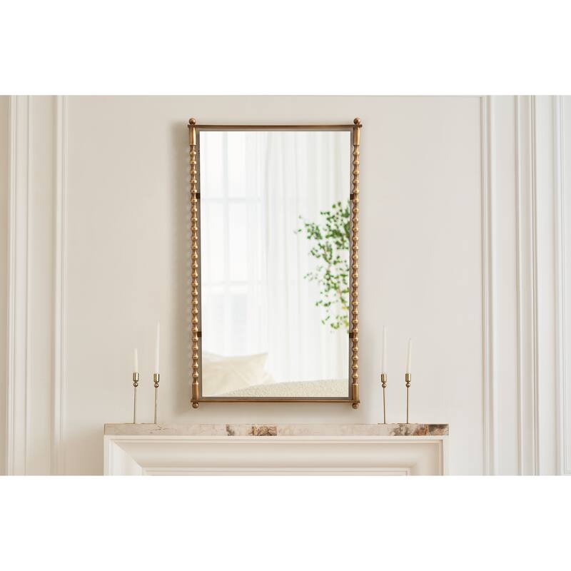 Kate and Laurel Prisha Rectangle Wall Mirror - 24x42