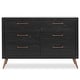preview thumbnail 10 of 13, Evolur Stilnovo Mid Century Double Dresser