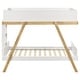 preview thumbnail 13 of 13, Frankie Mid-Century Modern Wood Twin Over Twin Bunk Bed