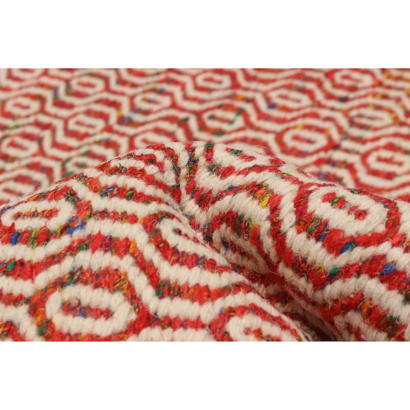 Nevada Red Kilim 5'1" x 7'3" - 5'1 x 7'3