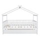 preview thumbnail 38 of 50, Full Size Wooden House Bed With Twin Size Trundle
