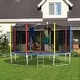 preview thumbnail 14 of 17, Gymax 12FT Trampoline Spring Cover w/Split Design Waterproof Surface