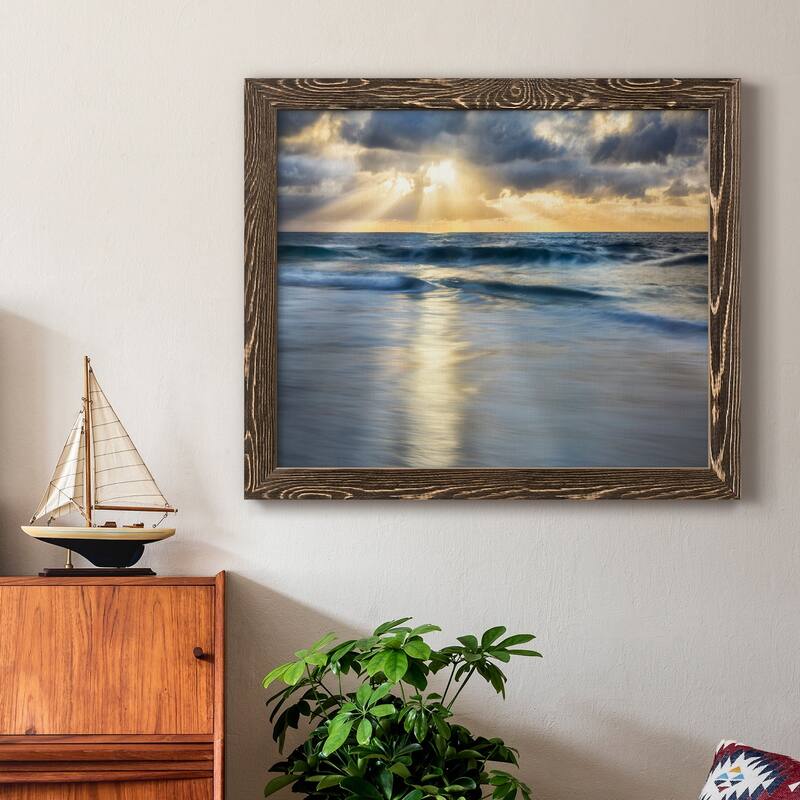 Cloudscape Shore-Premium Framed Canvas - Ready to Hang
