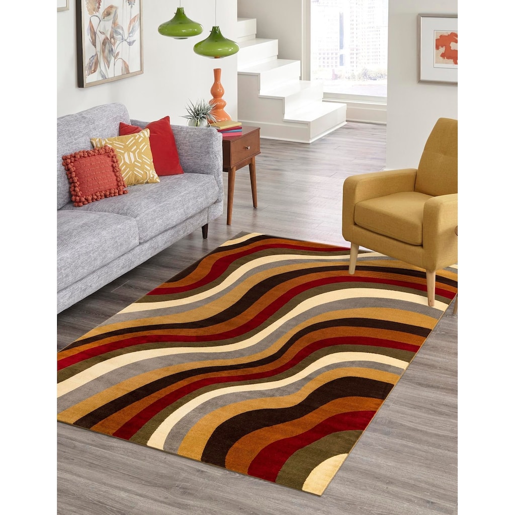 Contemporary Rietveld Collection Area Rug