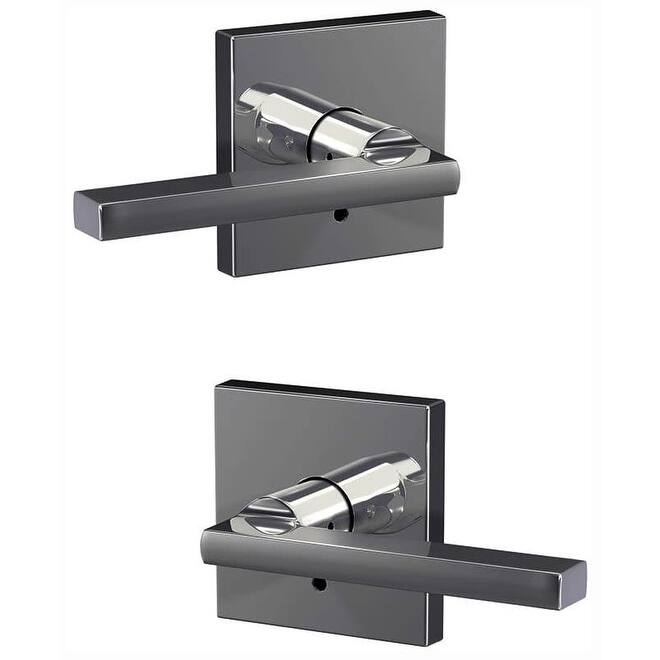 Schlage Custom Latitude Non-Turning Two-Sided Dummy Door Lever Set