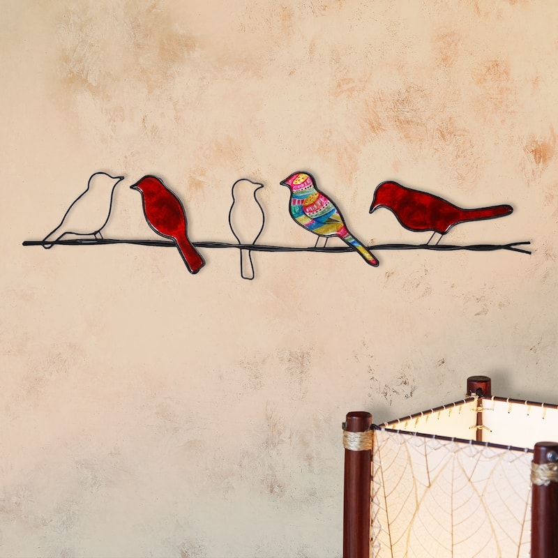 Birds On A Wire - 1 x 28.5 x 6