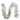 Vickerman Alaskan White Flocked Plastic 9-foot x 16-inch 220-tip Faux Garland