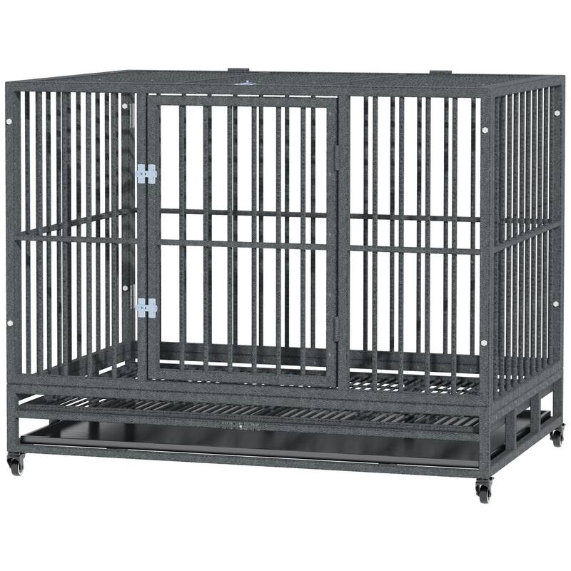Heavy Duty Dog Crate Metal Cage Kennel
