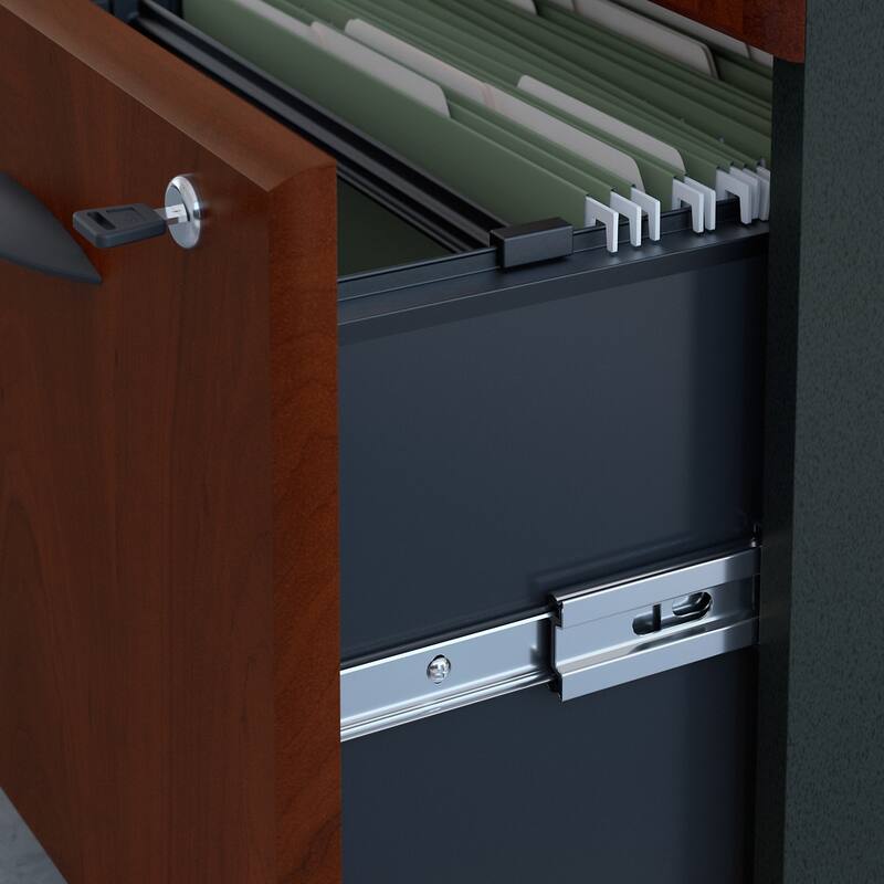 Series A 72W Desk with Mobile File Cabinet by Bush Business Furniture