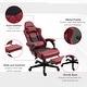 preview thumbnail 25 of 25, Vinsetto Gaming Chair Racing Style Office Ergonomic Chair Adjustable Height Swivel Recliner High Back PC Computer Desk Chair