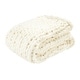 preview thumbnail 7 of 17, Lush Decor Hygge Ultra Soft Cozy Chenille Chunky Knit Throw