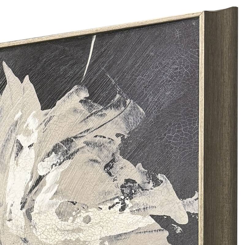 Paragon Neutral Flora II - Non-Glass Framed Art