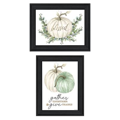 Trendy Decor 4U "Gather & Give" Printed Framed Wall Art by Cindy Jacobs