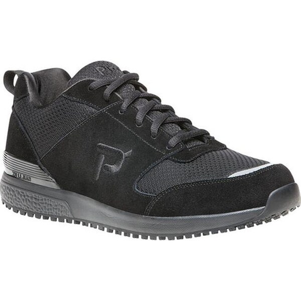 Shop Propet Men's Simpson Walking Shoe Black Mesh/Microfiber Free