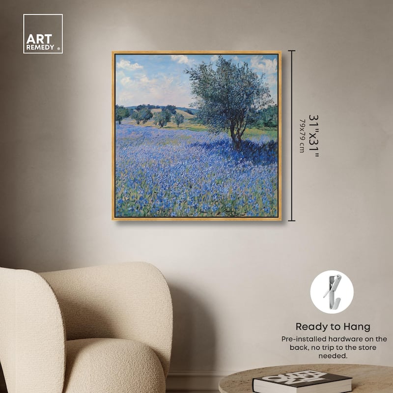 Bluebonnet Meadow II Canvas by Art Remedy