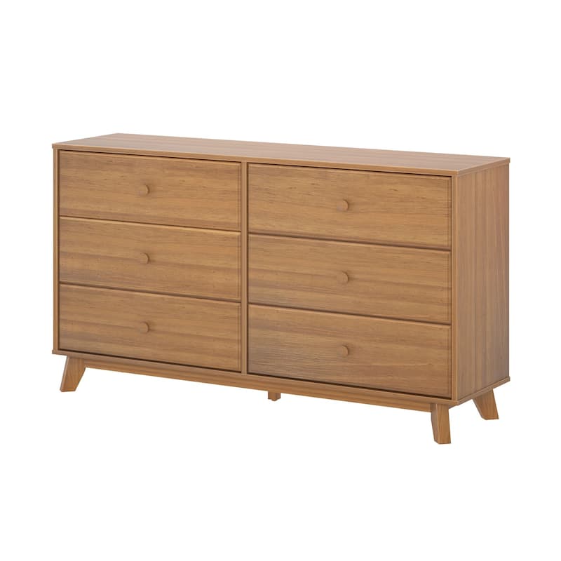 Max and Lily Solid Wood 6-Drawer Dresser