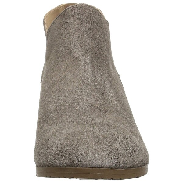 kenneth cole reaction women's side way low heel ankle bootie boot