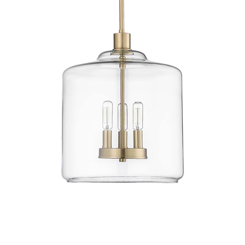 Millennium Lighting 46933 Asheville 3 Light 12" Wide Pendant - Modern Gold