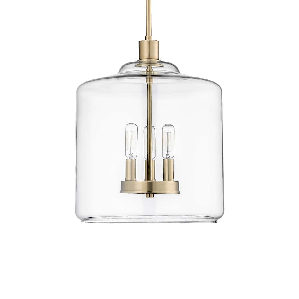 Millennium Lighting 46933 Asheville 3 Light 12" Wide Pendant