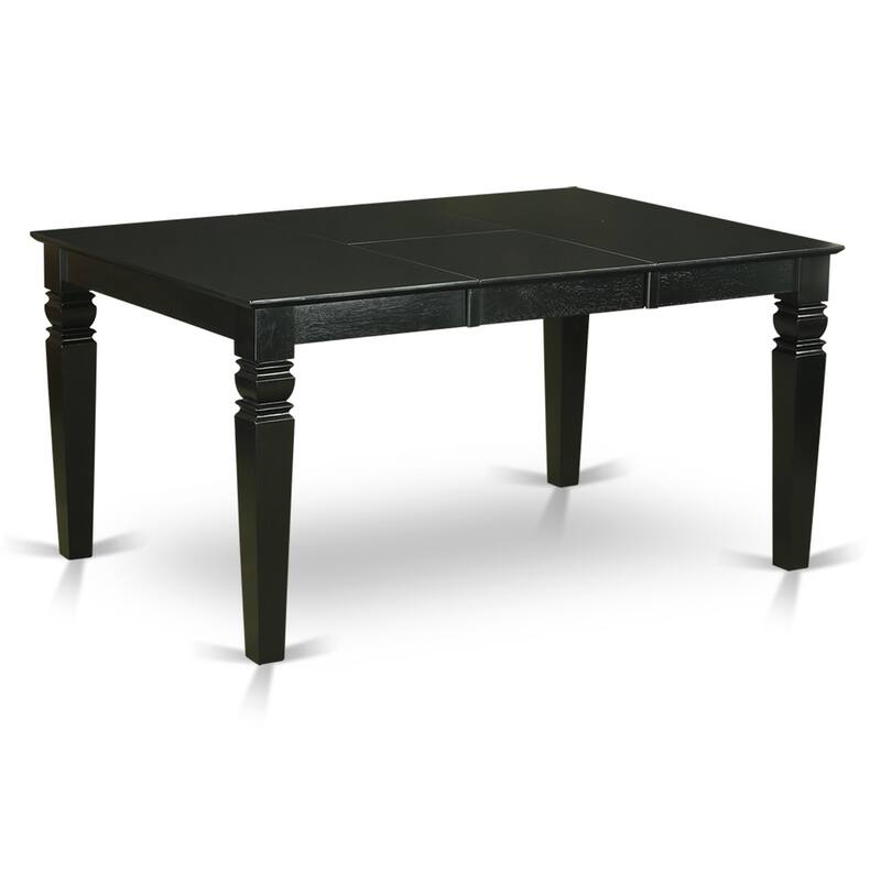 Luxury Dining Table Set - Kitchen Table with Chairs - 7 Piece Rectangle Table Set