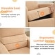 preview thumbnail 39 of 40, Swivel Manual Recliner Chair Teddy Fabric Nursery Glider Rocking Recliner Set of 2