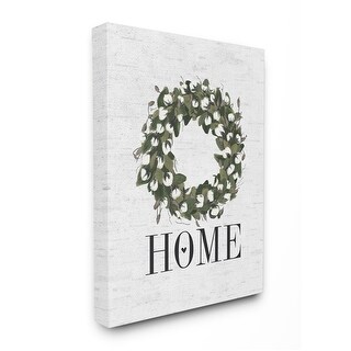 Stupell Country Home Wreath Charming Farm Design Canvas Wall Art ...