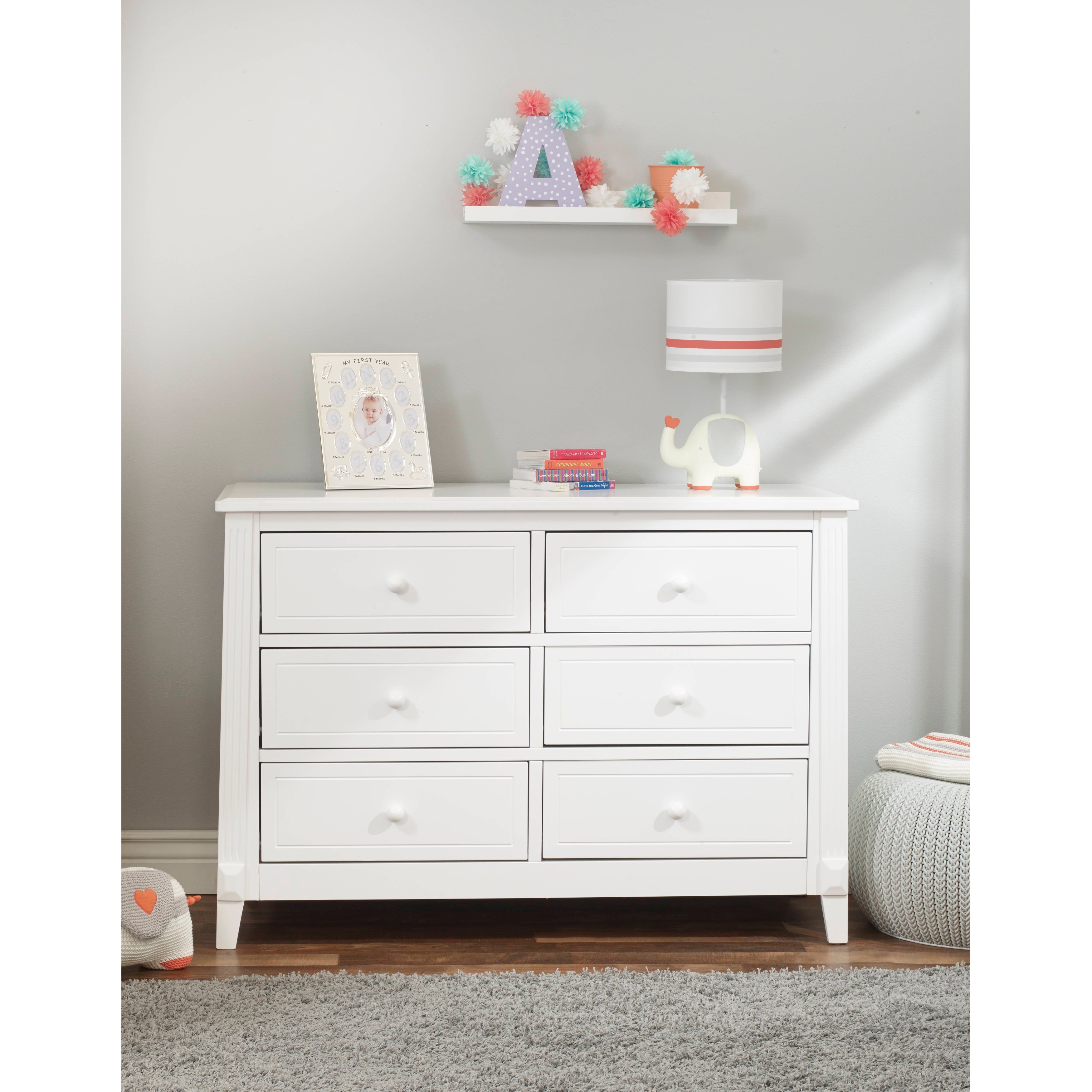 sorelle berkley dresser grey Sorelle Furniture Berkley Double Dresser - On Sale - Bed Bath & Beyond
