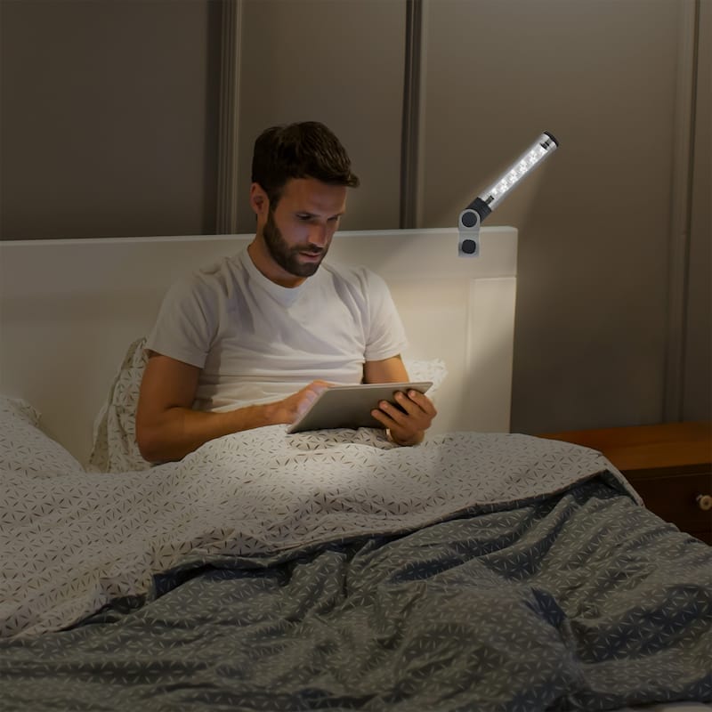 LED Concepts Bright LED Lights-360 Degree Clamping Grill Light, Weather Resistant, Task Lighting Barbecue Grilling