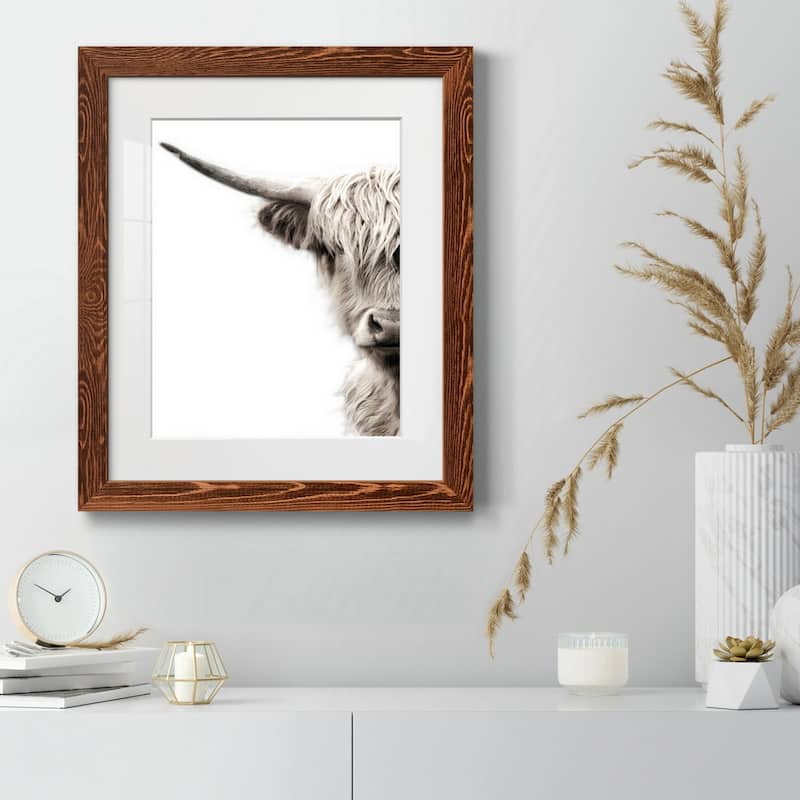 Highland Cattle-Premium Framed Print - Ready to Hang