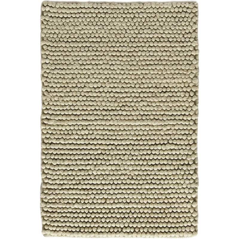 DKNY Pure Knots Indoor only Solid Area Rug - Sage - 2' x 3'