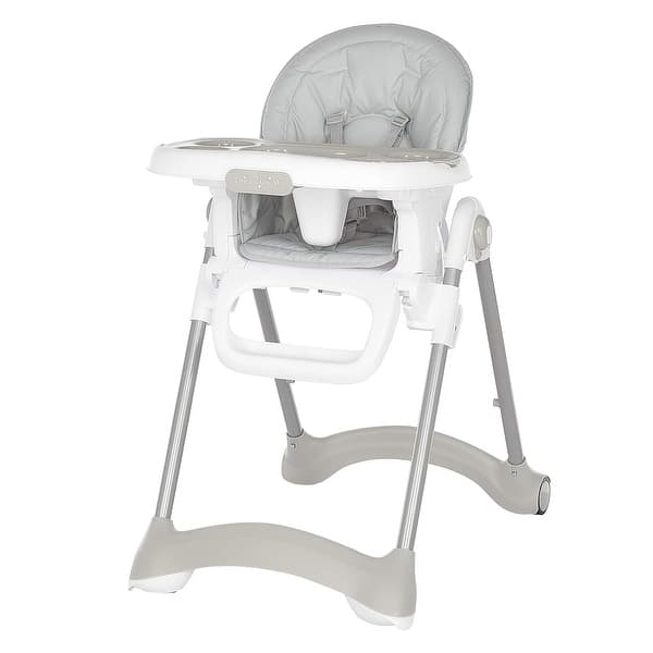 slide 2 of 10, Dream On Me Solid Times High chair Grey
