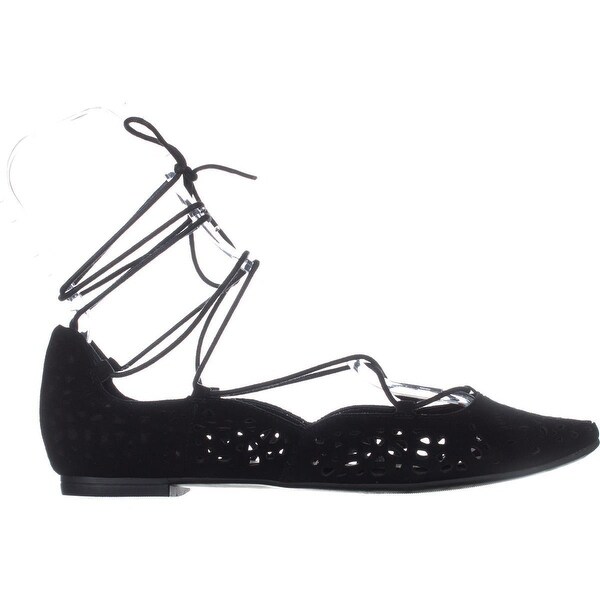 nine west white flats