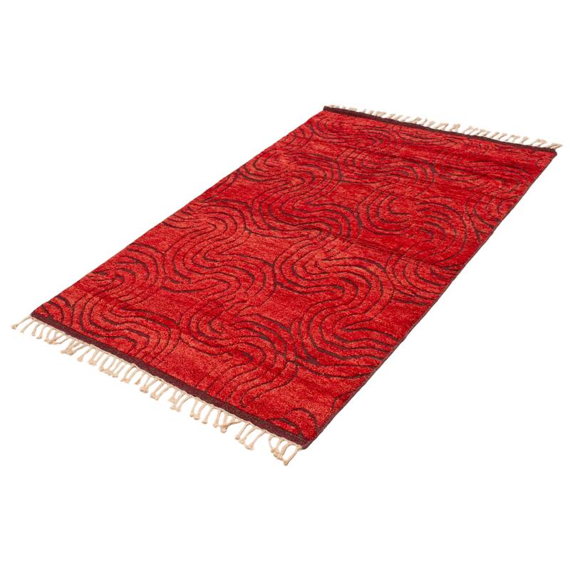 Tangier Red Rug 5'2" x 8'0" - 5'2 x 8'0
